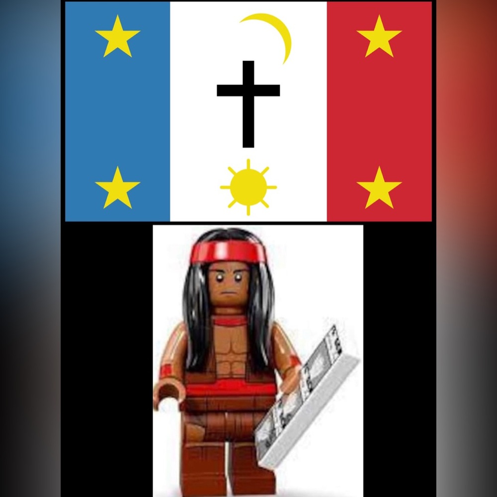$3 NEW IN PLASTIC NATIVE MINI FIGURE. $3 WITH ANY $10 ORDER OR MORE